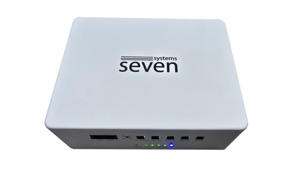 ДБЖ SEVEN UPS-7960 white 60W LiFePO4 з регулюванням вихідної напруги - 634396