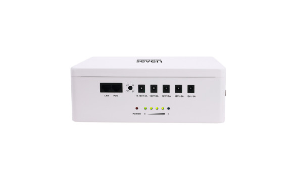 ИБП SEVEN UPS-7960 white 60W LiFePO4 с регулировкой выходного напряжения