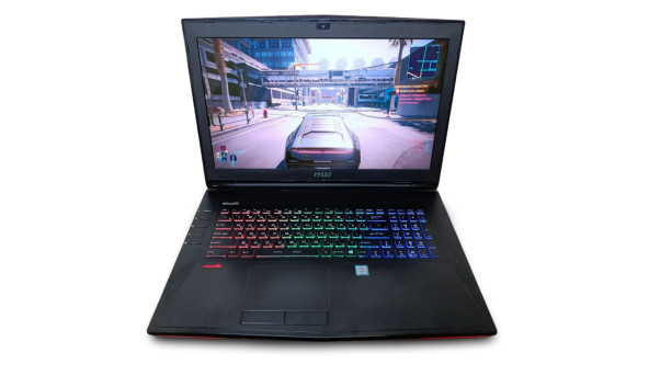 Игровой ноутбук MSI GT72VR 7RE Core i7-7700HQ 32 RAM 512 SSD 1000 HDD GeForce GTX 1070 [17.3" FullHD] - Б/У
