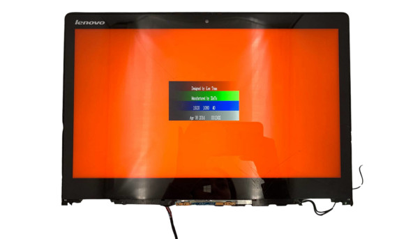 Матрица (тачскрин) 5D10H41975 NV140FHM-A10 14.0" 1920x1080 LCD IPS 30 pin к ноутбуку Lenovo Yoga 3 Б/У - 634727