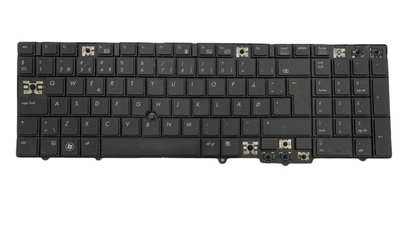 Клавіатура для  HP EliteBook 8540p SPS-595790-081 Б/В
