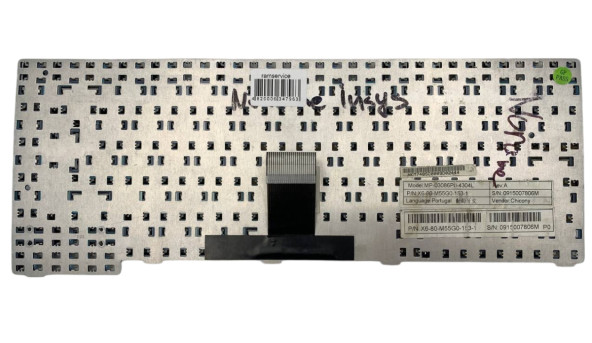 Клавиатура Clevo M540 M54N, M540N, M54V, M540V, M541SR, M54SR, M55N, M55G, M550N, M550G, M66N, M661N, M665N, M660JE PT Б/У - 634796