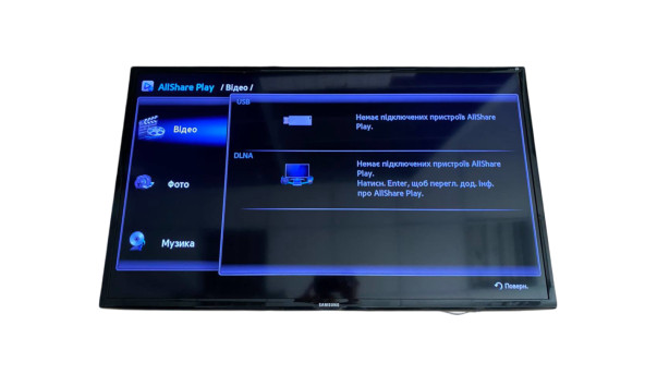 Матрица Samsung TV UE40EH6037K 40"  без Smart TV Без WI-Fi  1920x1080  Б/У