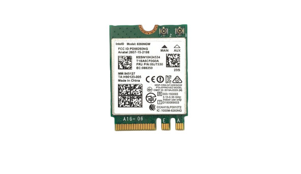 Wi-Fi модуль для ноутбука Lenovo ThinkPad T560 00JT530 Б/У - 635085