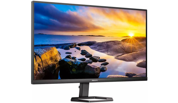 TFT 27" Philips 27E1N5500LA, QHD, VA, 75Гц, 1ms, 2xHDMI, DP, HAS, Pivot, колонки, чорн - 635632