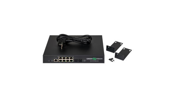Комутатор мережевий POE GV-019-M-08G+SFP - 635637