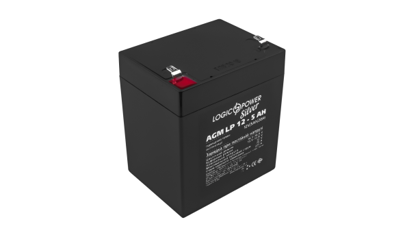 Акция. Аккумулятор AGM LP 12V - 5 Ah Silver