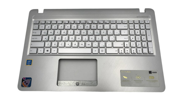 Средняя часть корпуса  Asus X543U X543UB A543UA A540 F540 K540 R540 X540  13NB0HE6AP0101  с клавиатурой Б/У