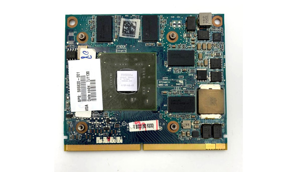 Відеокарта MXM III HP EliteBook 8540P 8540W NVIDIA QUADRO NVS 5100M 1 GB  LS-4951P 595820-001 N10P-NS-A3  Б/В