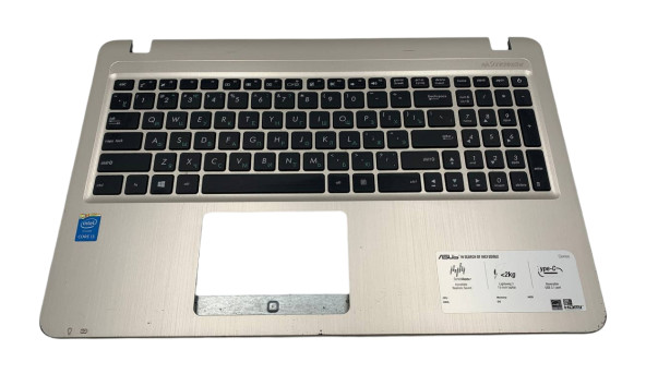 Средняя часть корпуса с клавиатурой для ноутбука Asus X540 X544 K540 R540 A540 D540 F540 13NB0B01AP0301 Б/У