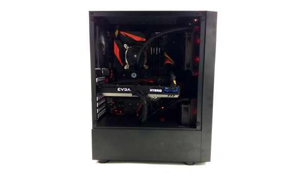 Игровой системный блок Intel Core I7-7700 32 GB RAM 250 GB SSD 500 GB HDD nVidia GeForce GTX 1080 - Б/У - 636232
