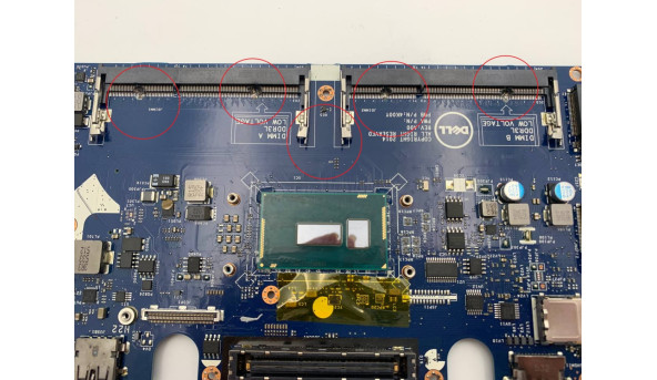 Материнская плата для ноутбука Dell Latitude E5250 ZAM60 LA-A891P Rev:1.0(A00) INTEL Core i5-5300U Б/У - 636251