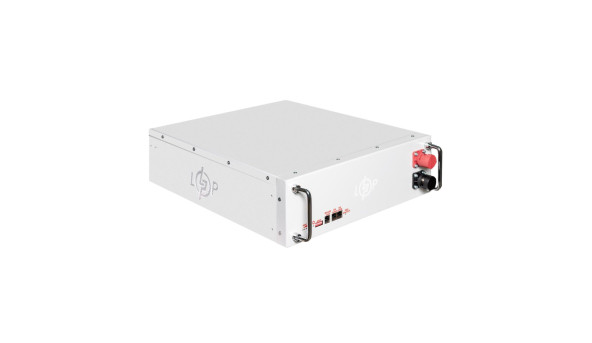 Аккумулятор LP LiFePO4 51,2V - 100 Ah (5120Wh) (BMS SP 100A/50А) RM RS485/CAN WH - 636785