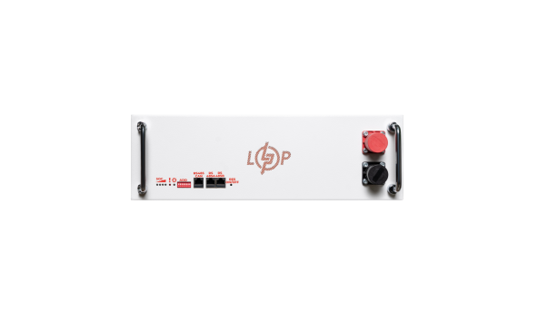 Аккумулятор LP LiFePO4 51,2V - 100 Ah (5120Wh) (BMS SP 100A/50А) RM RS485/CAN WH - 636785