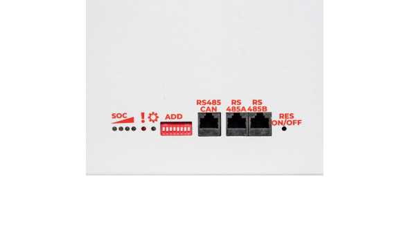 Акумулятор LP LiFePO4 51,2V - 230 Ah (11776Wh) (BMS SP 200A/100A) RM RS485/CAN LCD WH - 636787
