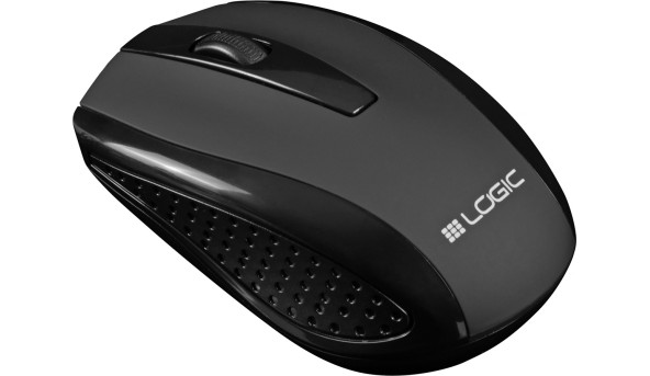 Мишка LogicConcept LM-31, бездротова, 1200dpi, 3кн., USB, чорна - 636877