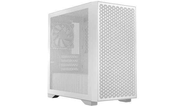 Корпус LogicConcept DART PRO MINI WHITE MESH fans 3x120mm без БЖ mATX