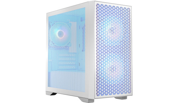Корпус LogicConcept DART PRO ARGB MINI WHITE MESH fans 3x120mm без БЖ mATX