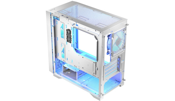 Корпус LogicConcept DART PRO ARGB MINI WHITE MESH fans 3x120mm без БЖ mATX - 636880