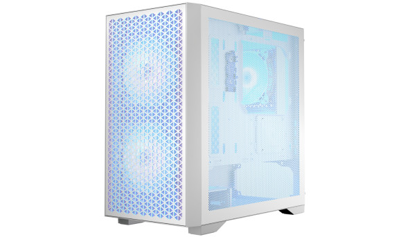 Корпус LogicConcept DART PRO ARGB MINI WHITE MESH fans 3x120mm без БЖ mATX - 636880