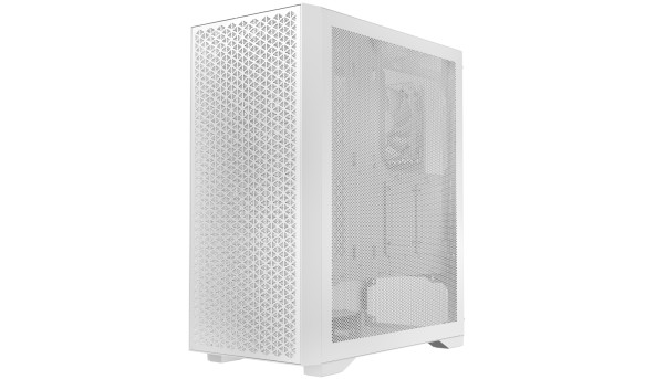 Корпус LogicConcept DART PRO MIDI WHITE MESH fans 4x120mm без БЖ ATX - 636881