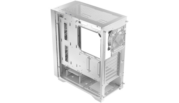 Корпус LogicConcept DART PRO MIDI WHITE MESH fans 4x120mm без БЖ ATX - 636881