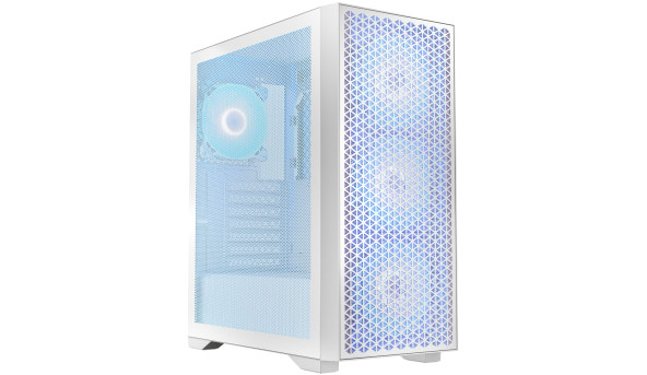 Корпус LogicConcept DART PRO ARGB MIDI WHITE MESH fans 4x120mm без БЖ ATX