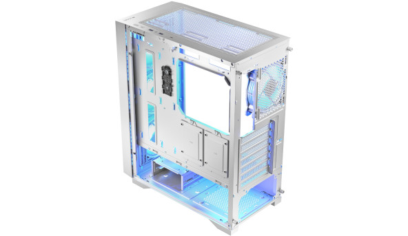 Корпус LogicConcept DART PRO ARGB MIDI WHITE MESH fans 4x120mm без БЖ ATX - 636886