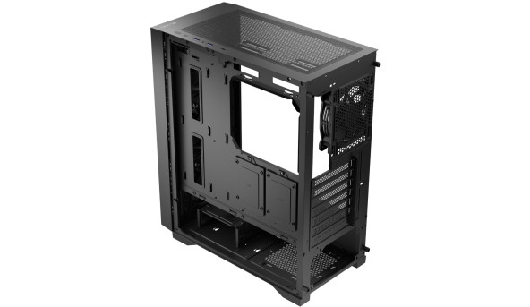Корпус LogicConcept DART PRO MIDI BLACK MESH fans 4x120mm без БЖ ATX - 636888