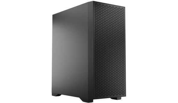 Корпус LogicConcept DART PRO MIDI SOLID BLACK fan 120mm без БЖ ATX