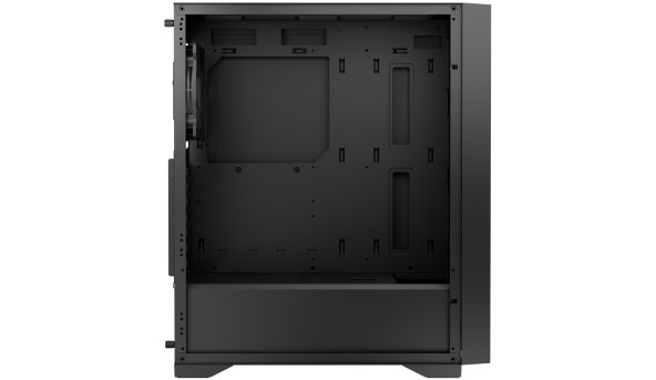 Корпус LogicConcept DART PRO MIDI SOLID BLACK fan 120mm без БЖ ATX - 636889