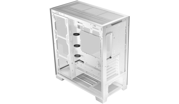 Корпус Modecom VOLCANO SPACE APEX w/o fans MIDI USB 3.0x2+TYPE-C WHITE без БЖ ATX - 636890