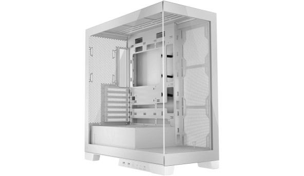 Корпус Modecom VOLCANO SPACE APEX w/o fans MIDI USB 3.0x2+TYPE-C WHITE без БЖ ATX