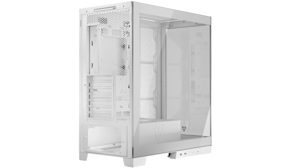 Корпус Modecom VOLCANO SPACE APEX w/o fans MIDI USB 3.0x2+TYPE-C WHITE без БЖ ATX - 636890