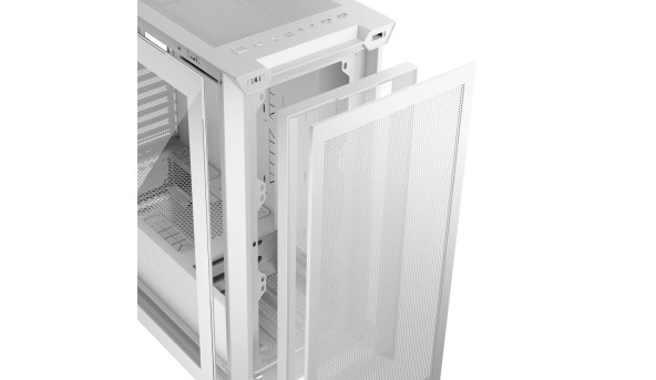Корпус Modecom VOLCANO EXPANSE S ARGB 4x140mm fans MIDI USB 3.0x2+TYPE-C WHITE без БЖ ATX - 636891
