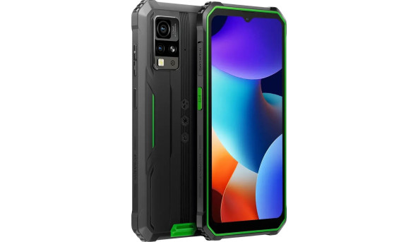 Смартфон Blackview BV4800 Pro 6.56" HD+ /4GB/128GB/ T606 / 5180mAh / 13+5Мп / NFC /IP69K/ Green - 636975