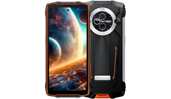Смартфон Blackview BV8200 6.49" FHD+/12GB/256GB/MT8781/ 8800mAh / 50+32Мп / NFC/ IP69K / Orange