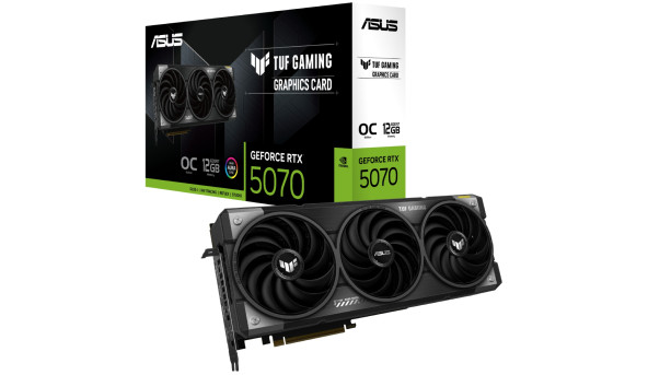 GeForce RTX5070 Asus TUF Gaming OC, 12GB GDDR7, 192bit, PCI Express 5.0 - 637065