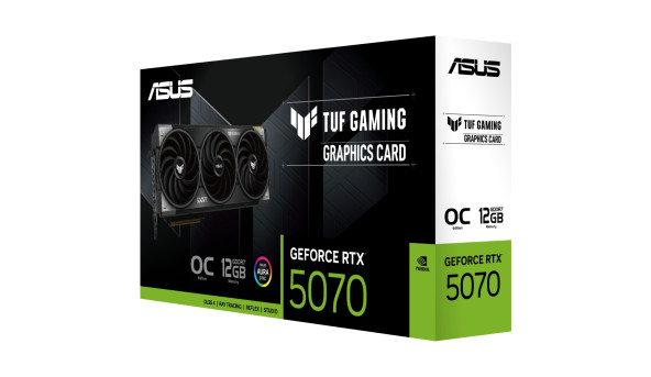 GeForce RTX5070 Asus TUF Gaming OC, 12GB GDDR7, 192bit, PCI Express 5.0 - 637065