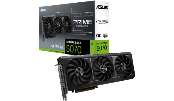 GeForce RTX5070 Asus Prime OC, 12GB GDDR7, 192bit, PCI Express 5.0 - 637066