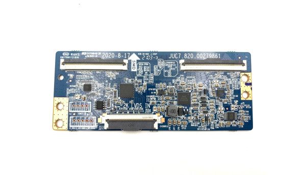 T-CON JUC7.820.00279861 к  Bravis tv 43M8000  Б/У