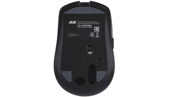 Миша 2E MF270 Rechargeable, White LED, WL, чорний - 637096