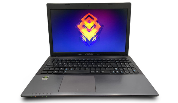 Ноутбук Asus x55vd Intel Core i5- 2430M 8GB RAM 240 GB SSD + 320 GB HDD GeForce 610M [15.6"] - Б/В - 637338