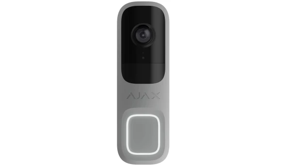 Видеозвонок Ajax Doorbell Grey RAL 7004