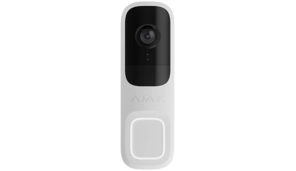 Видеозвонок Ajax Doorbell White RAL 9003