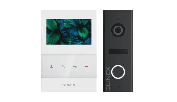 Комплект видеодомофона Slinex SQ-04 White + ML-17HR Graphite