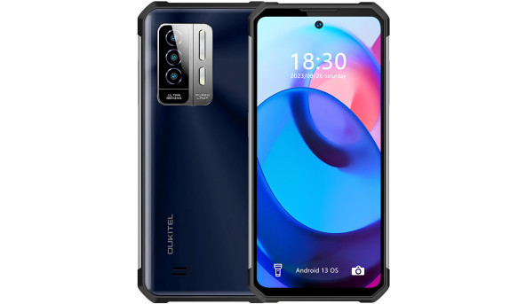 Смартфон Oukitel WP27 6.8"FHD+ /12GB/256GB/ G99 /8500mAh /64+16Мп/ IP69K /NFC Black