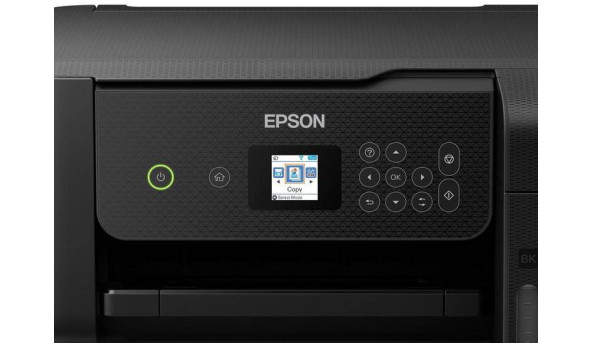 БФП А4 Ink Epson EcoTank L3260 (33 стор/хв, 5760 x 1440 dpi, Wi-Fi, СБПЧ, чорний) Фабрика Друку - 637525
