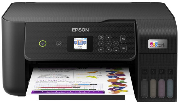 БФП А4 Ink Epson EcoTank L3260 (33 стор/хв, 5760 x 1440 dpi, Wi-Fi, СБПЧ, чорний) Фабрика Друку