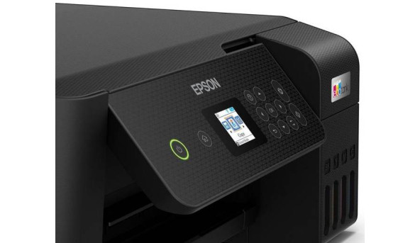 БФП А4 Ink Epson EcoTank L3260 (33 стор/хв, 5760 x 1440 dpi, Wi-Fi, СБПЧ, чорний) Фабрика Друку - 637525